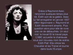 edith piaf prostituée